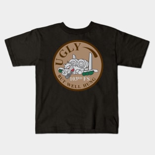 103rd Fighter Squadron Kids T-Shirt